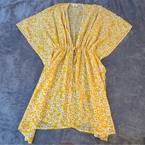Ardene Yellow Floral Kimono

#1341